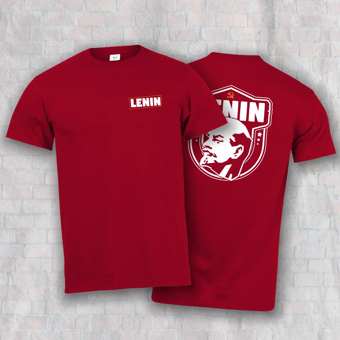RSS-PF_Lenin_Tshirt-Dunkelrot
