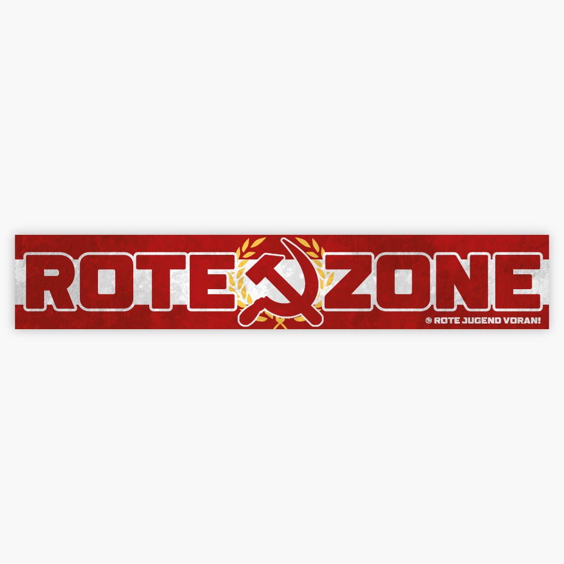 Aufkleber: Rote Zone