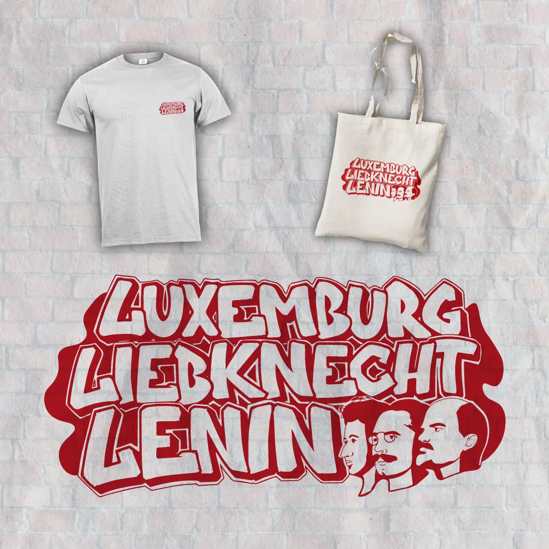 Luxemburg, Liebknecht, Lenin T-Shirt